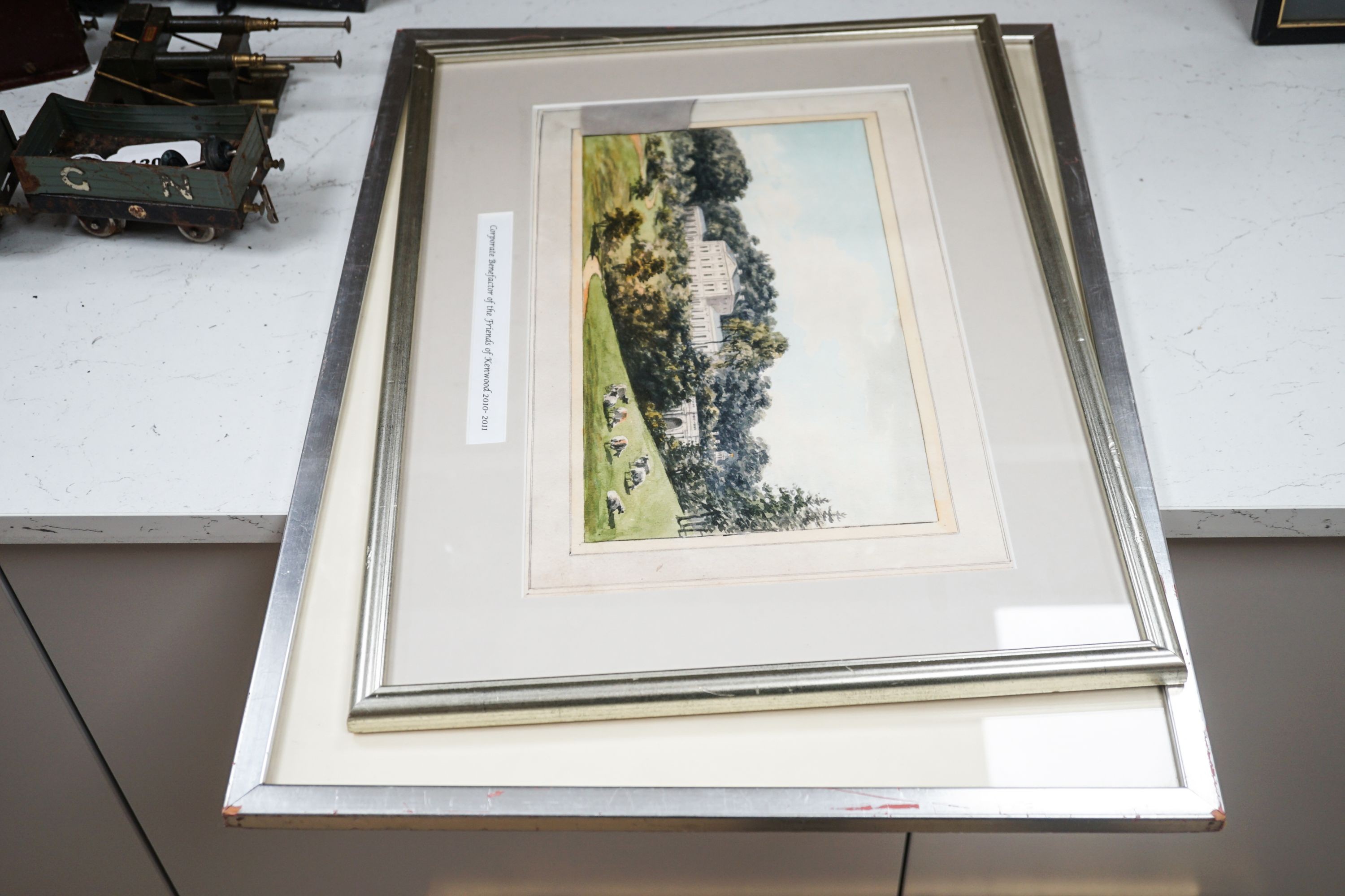 Walter Robert Stewart Acton (1879-1960), three watercolours, Sussex landscapes, 23 x 33cm